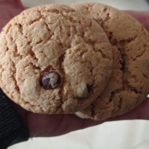 Galletas de marihuana con pepitas de chocolate